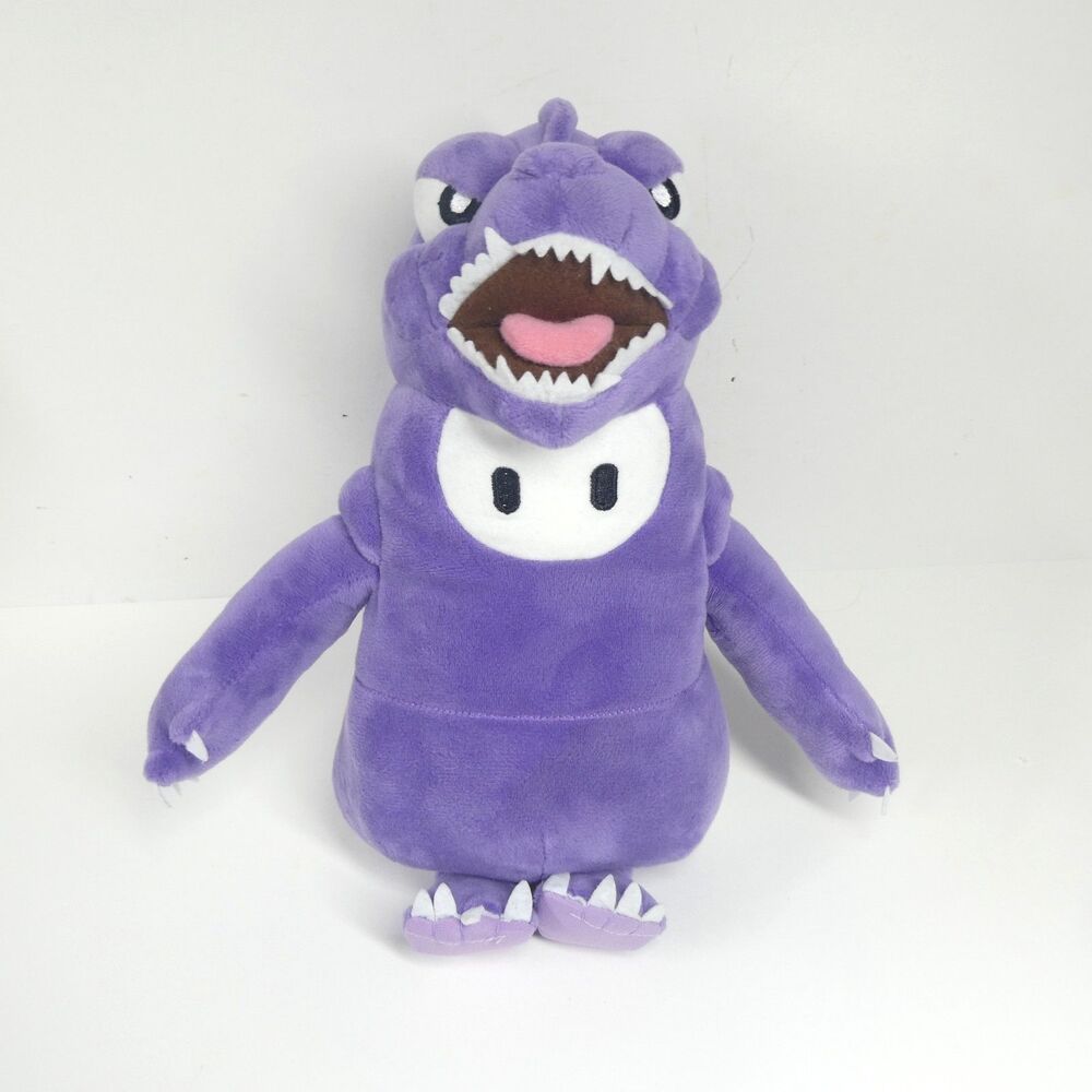 Fall Guys Godzilla Plush 11" Purple Stuffed Animal